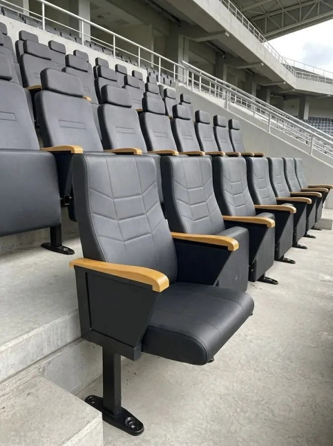 Ahşap Kolçaklı VIP stadyum Koltuğu